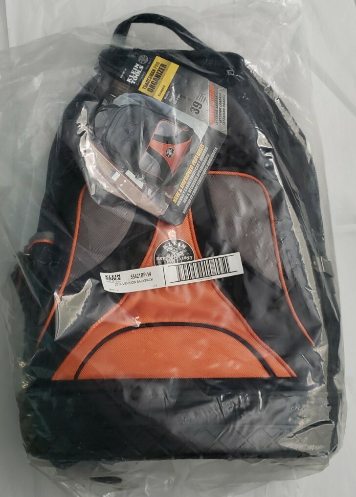 Klein Tools Tradesman Pro Organizer Backpack 55421BP-14 2014 Version