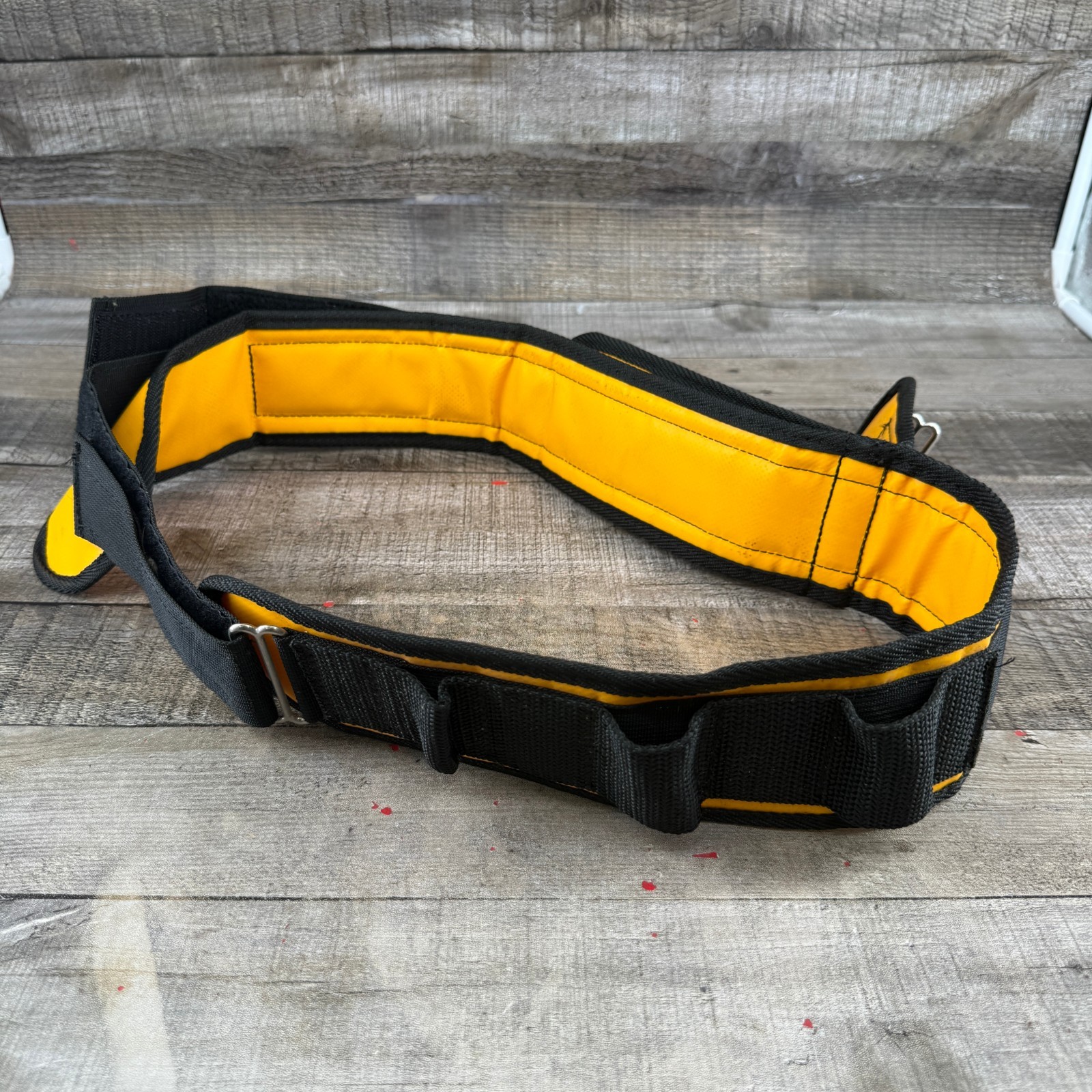 Padded Yellow Tool Belt Adjustable Tool Carrier