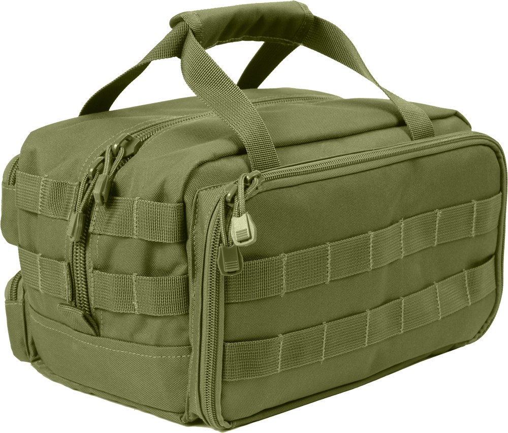 Olive Drab Tactical Mechanics Tool Bag MOLLE Carry All Day Work Gear Bag