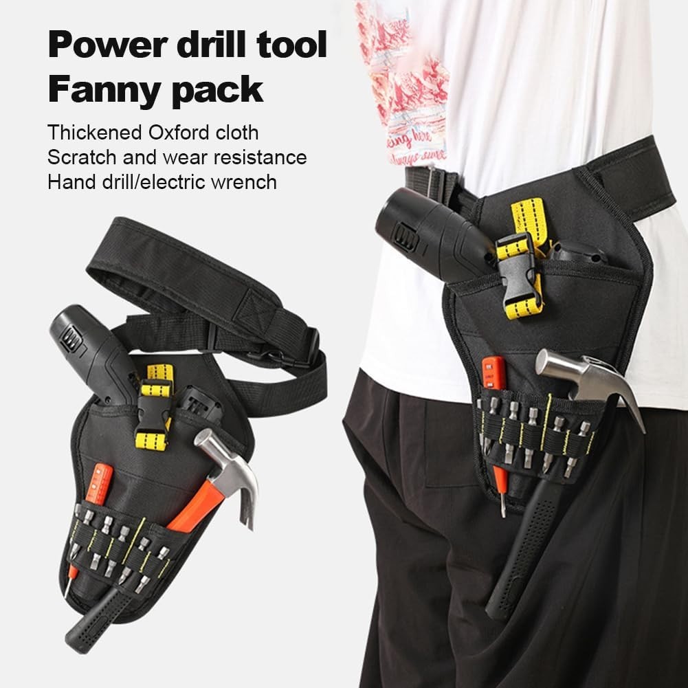 Drill Holster, Heavy Duty Impact Driver Holster, Professional Tool Holster, S…