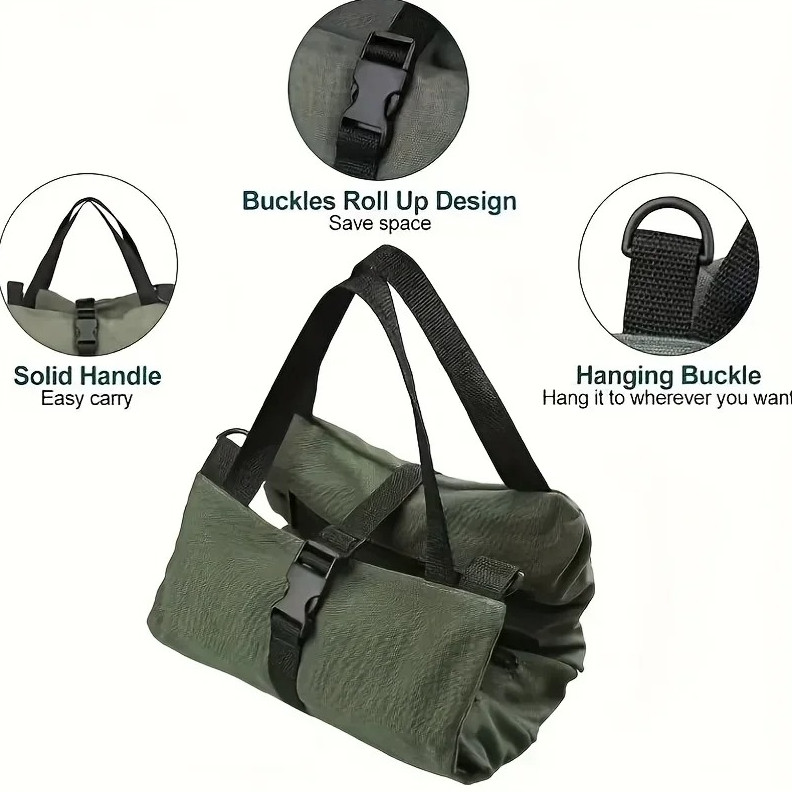 Heavy Duty Roll Up Tool Bag Oxford Fabric Multi Tool Organizer for Mechanics