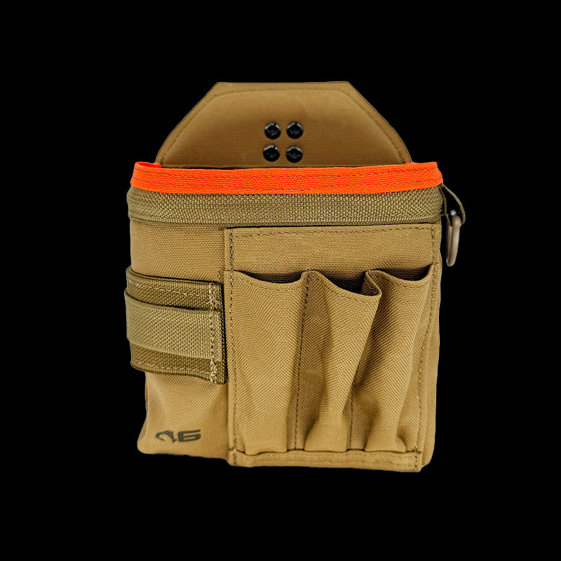 Atlas 46 Professional Technician’s Pouch – ROTATE/QUICK RELEASE Coyote/Orange