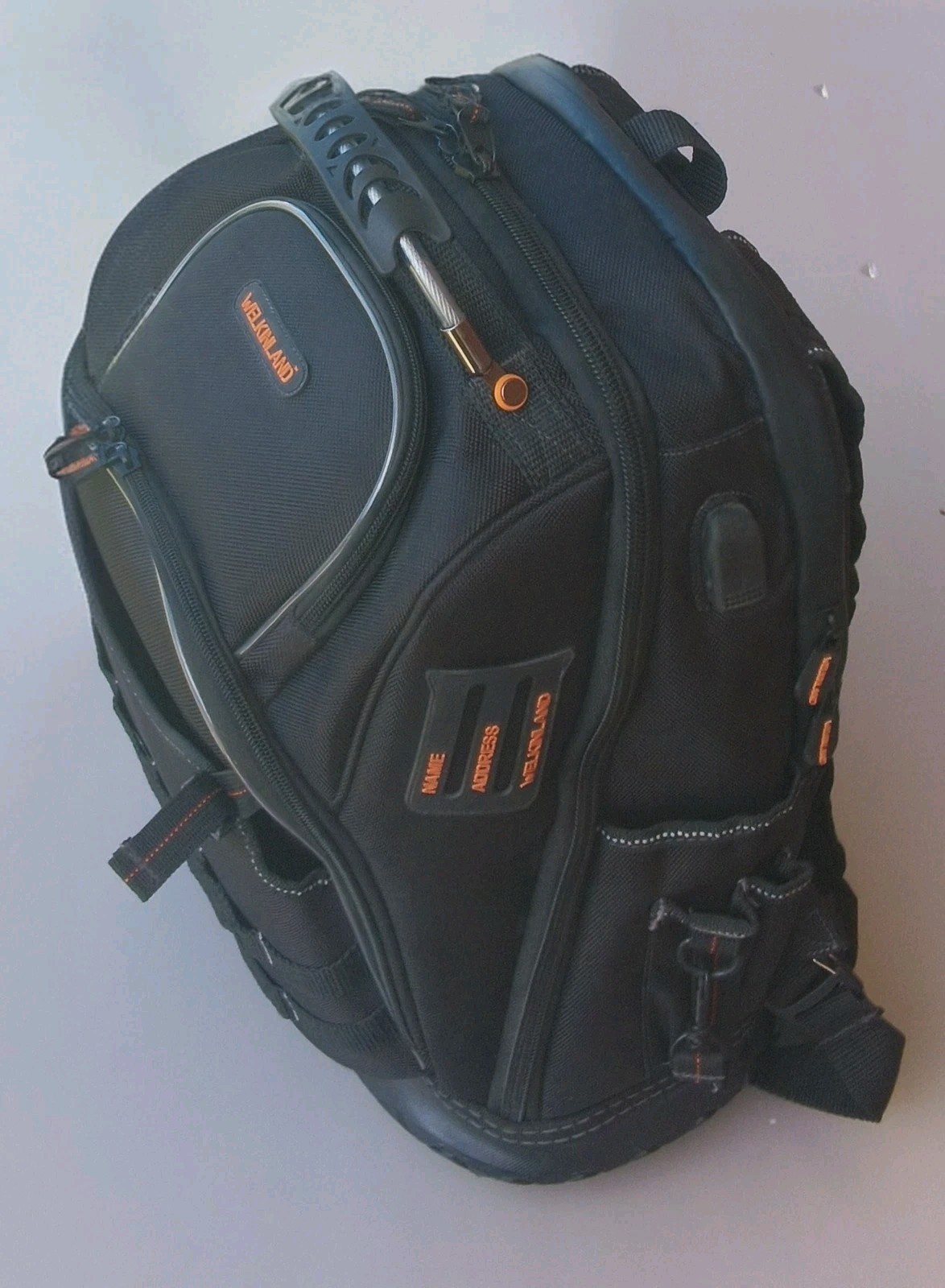 Welkinland 77-Pockets Large Electricians Tool Bag Backpack.