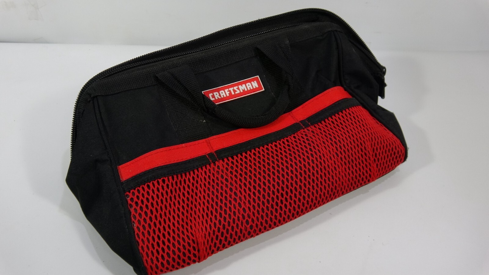 Craftsman Tool Bag w/ Handle Mesh Pockets 13″ Part No-37537