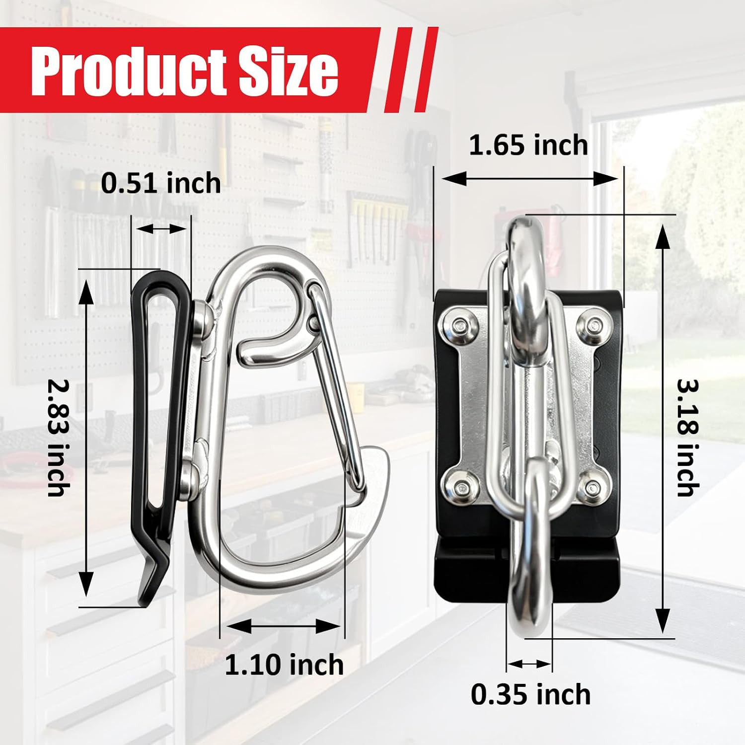 1Pcs Drill Holster Clip,Tool Belt Hook, Drill Holster,Mountaineering Buckle Quic
