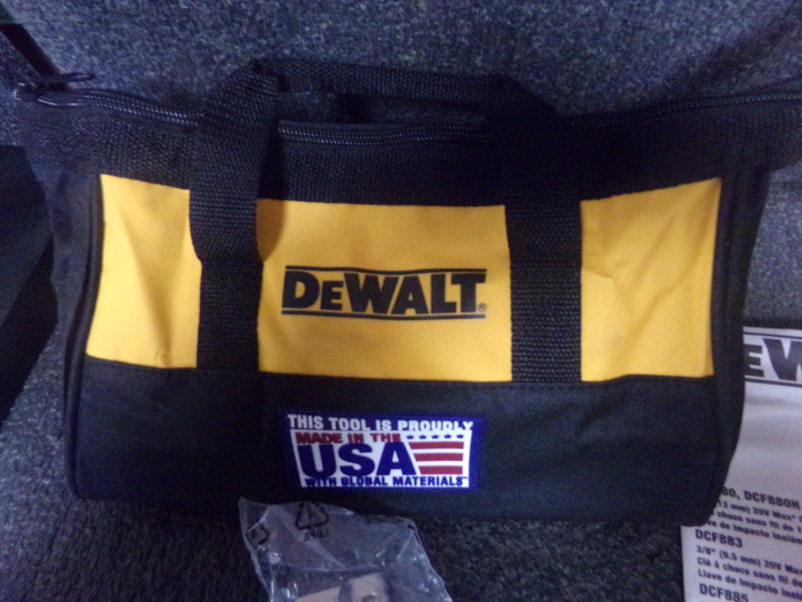 Dewalt Tool Bag 11″ X 9″ X 7″ Drill / Impact (bag only) NEW (C)