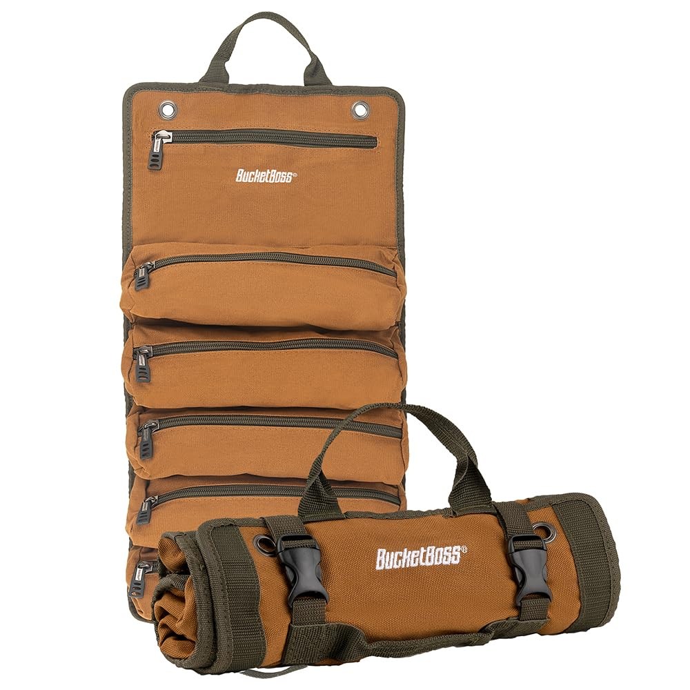 Bucket Boss – Super Roll, Tool Bags – Original Series (74004) No Size, Brown