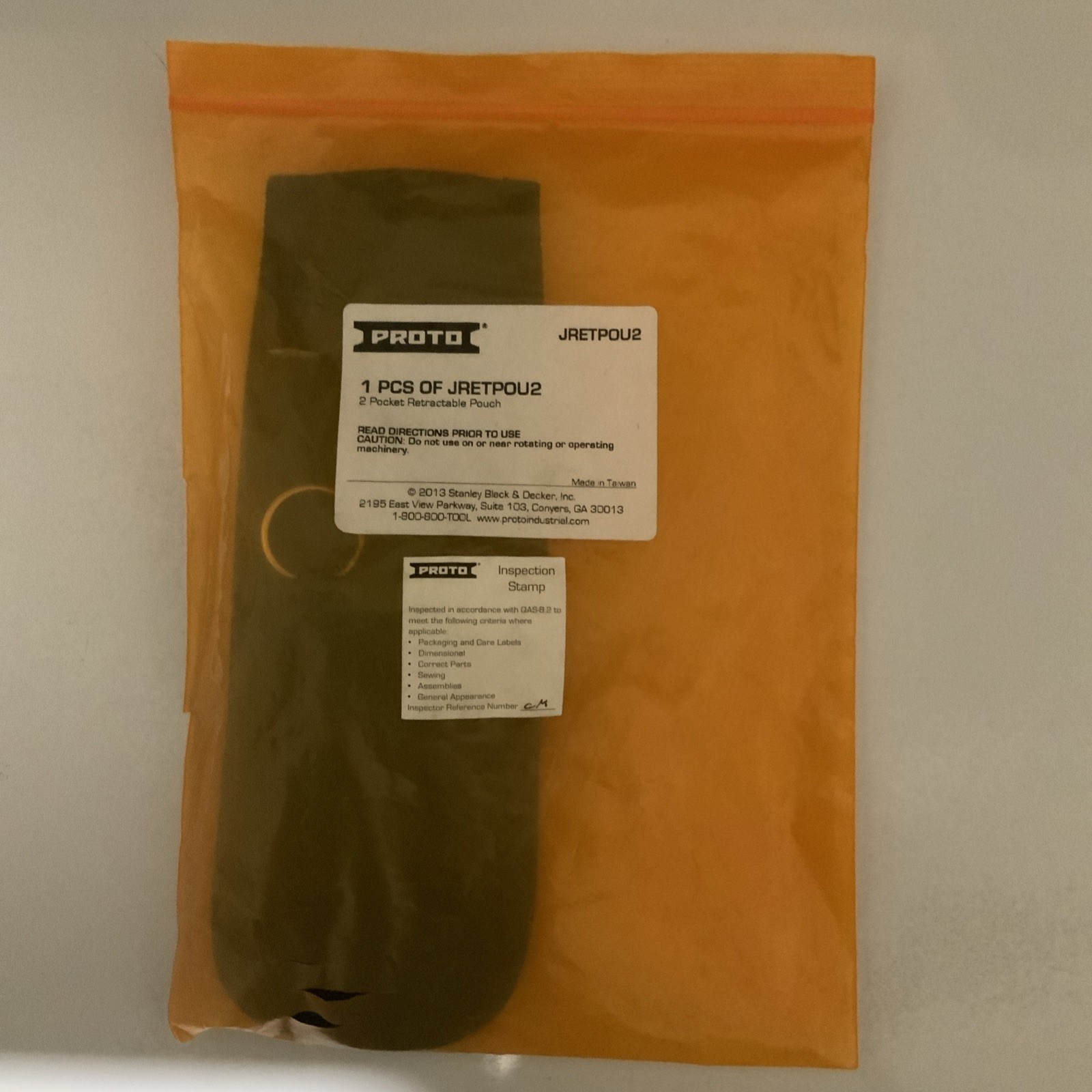 Stanley Proto JRETPOU2 Tethering D-Ring Pouch