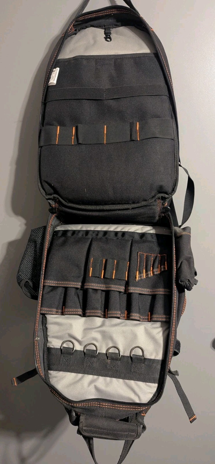 Ergodyne Arsenal 5843 Tool Backpack Dual Compartments Black Regular