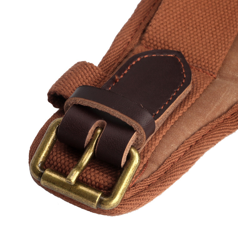 TOURBON Heavy Duty Workshop Tool Carry Suspender Bag Electrician Carpenter Pouch