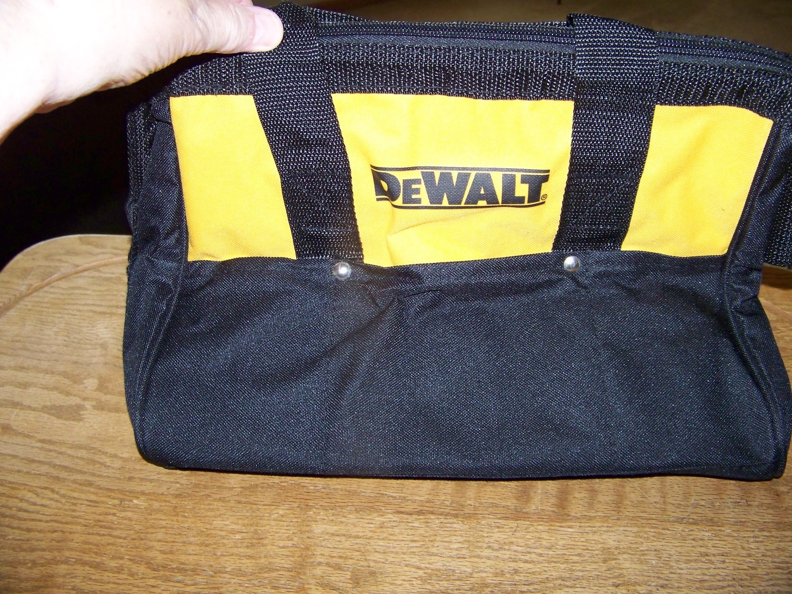 Dewalt USA Tool Bag / Case 12″ x 9″ x 9″ Canvas For 20V Drill, Battery Pockets