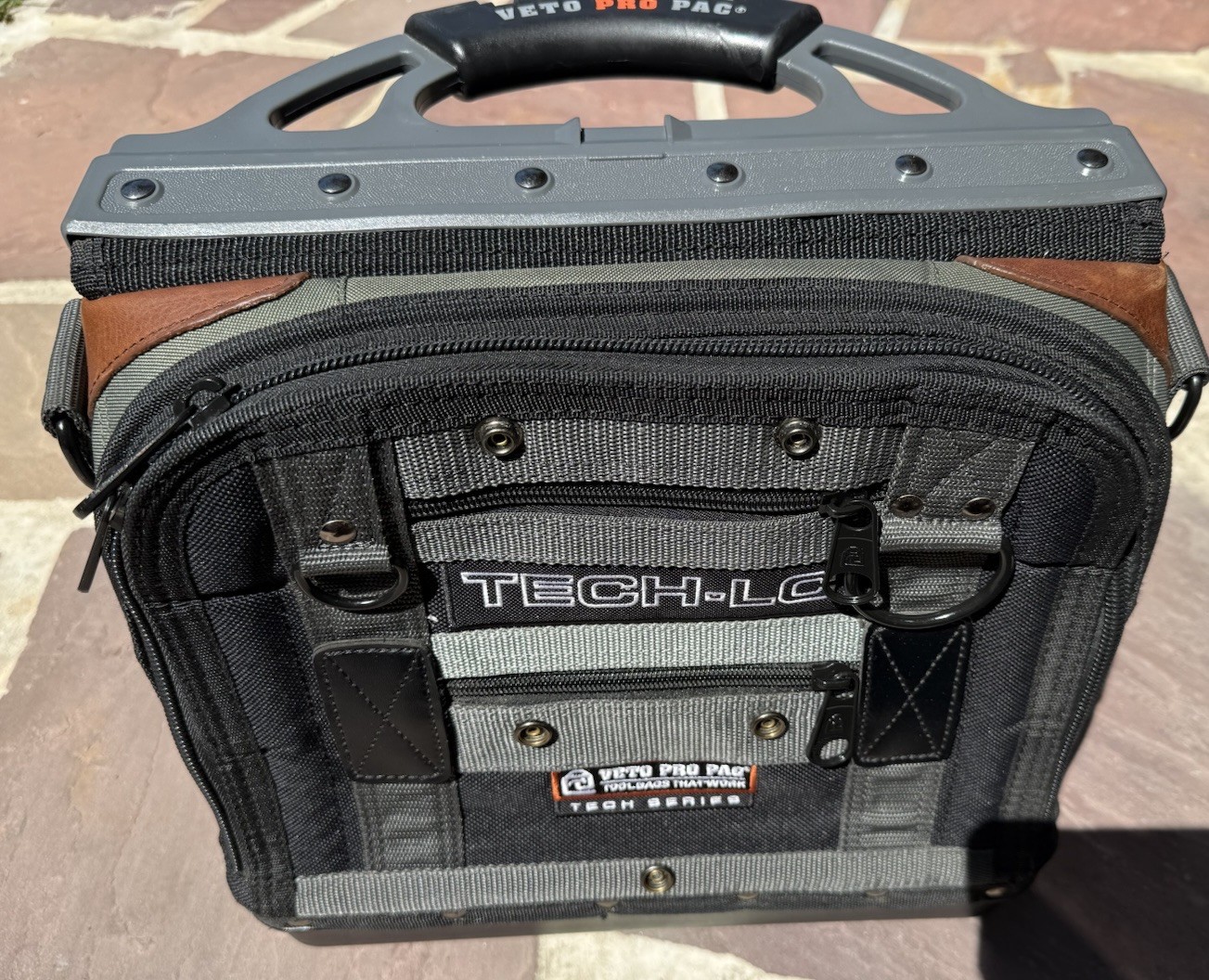 VETO PRO PAC TECH-LC Tool Bag – Gray TECH SERIES((SHIPS FAST))!!!