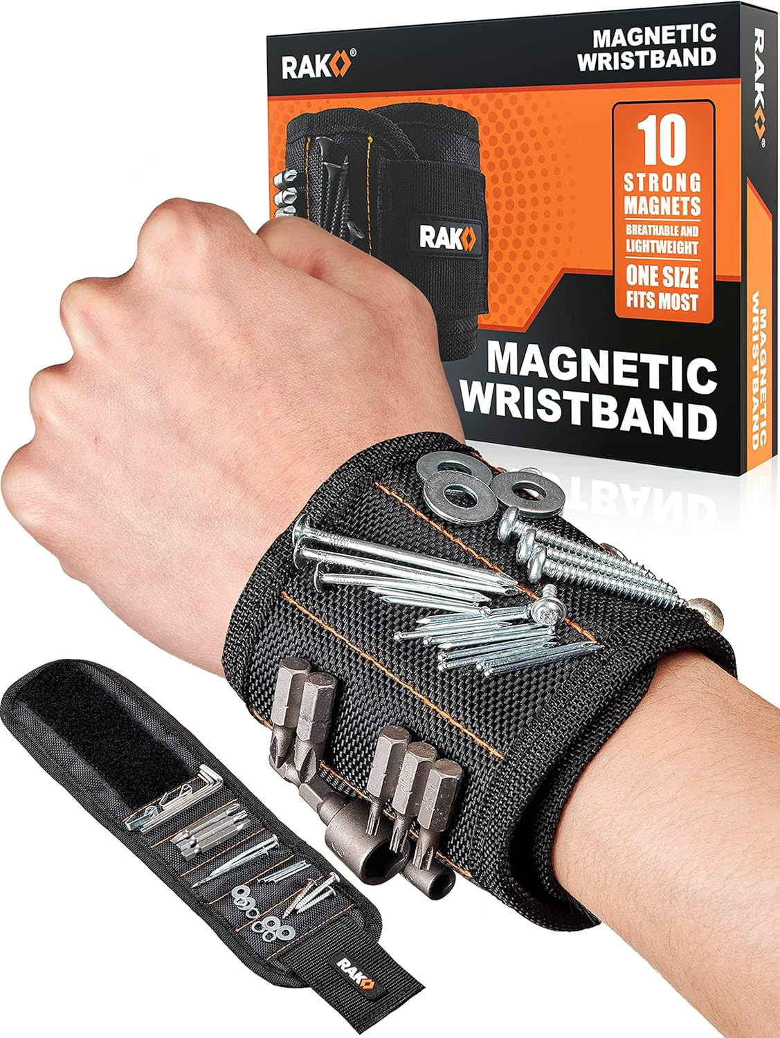 Magnetic Wristband For Tools Premium Tool Belt For Holding Screws Nails Perfect
