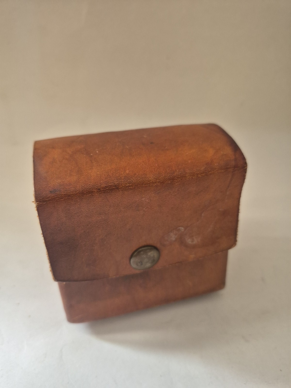 Leather Tape Measure For Tool Belt 4″ X 3 1/2″ X 1 5/8″ Used And In Great Cond