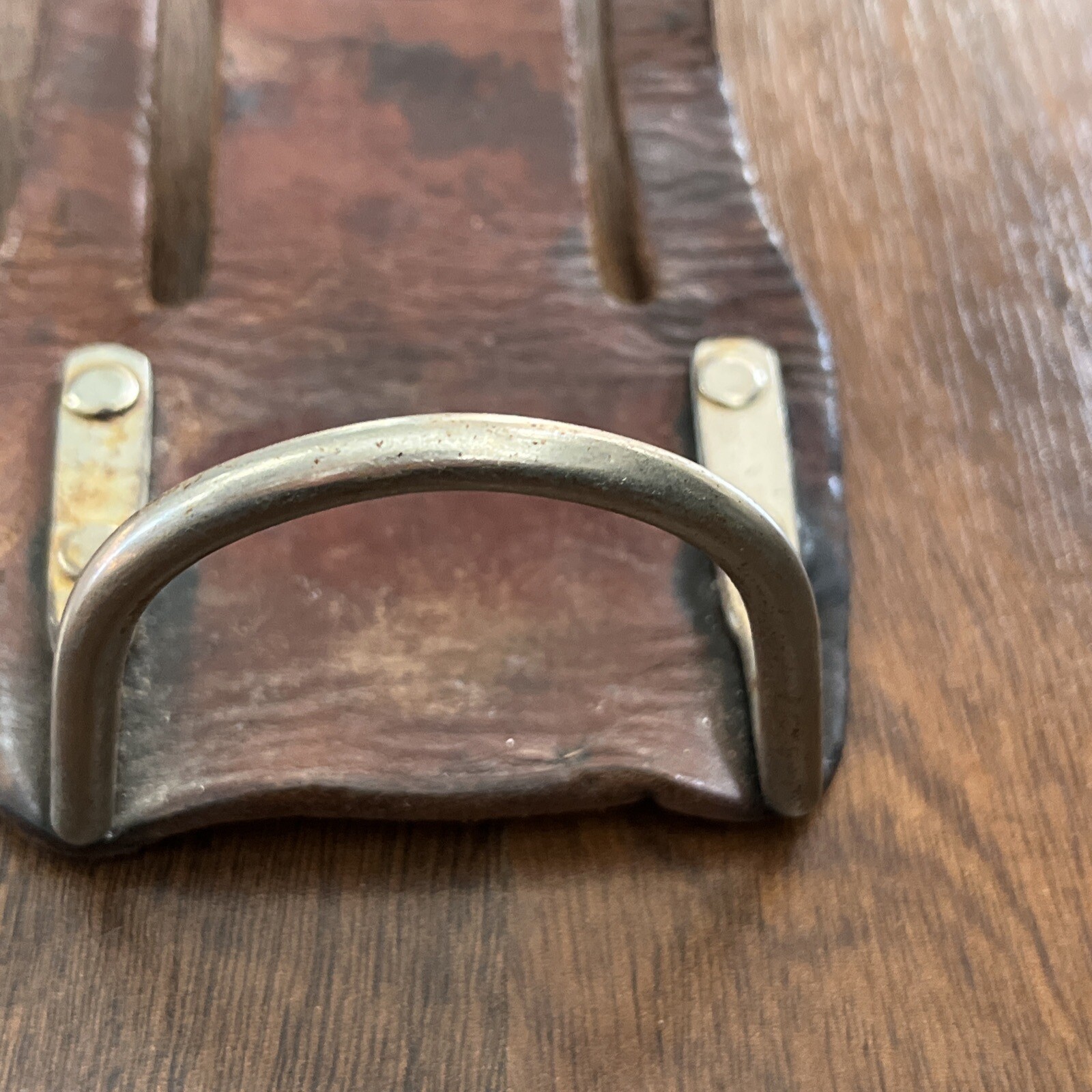 AWP Hammer Holder For Belt. Leather L-739-1 Made In Mexico {JJ}