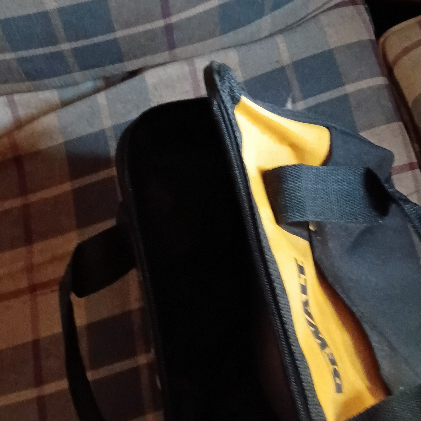 DEWALT Model Yellow/Black Tool Bag Tote with Carry Handles, 1 Item