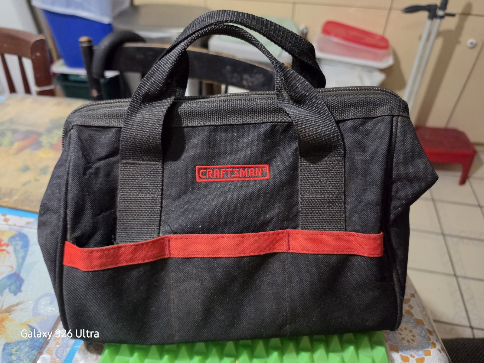 Craftsman Large Mouth Tool Bag 12″ x 9.5″ Rare