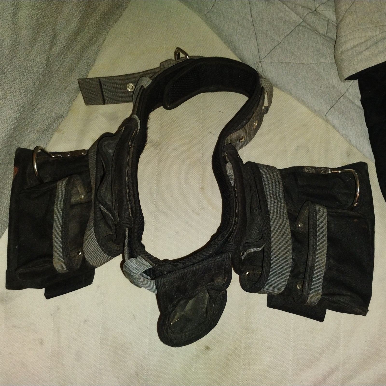 McGuire-Nicholas Multi Pocket Toolbelt Rig Tool Belt See Description Vintage