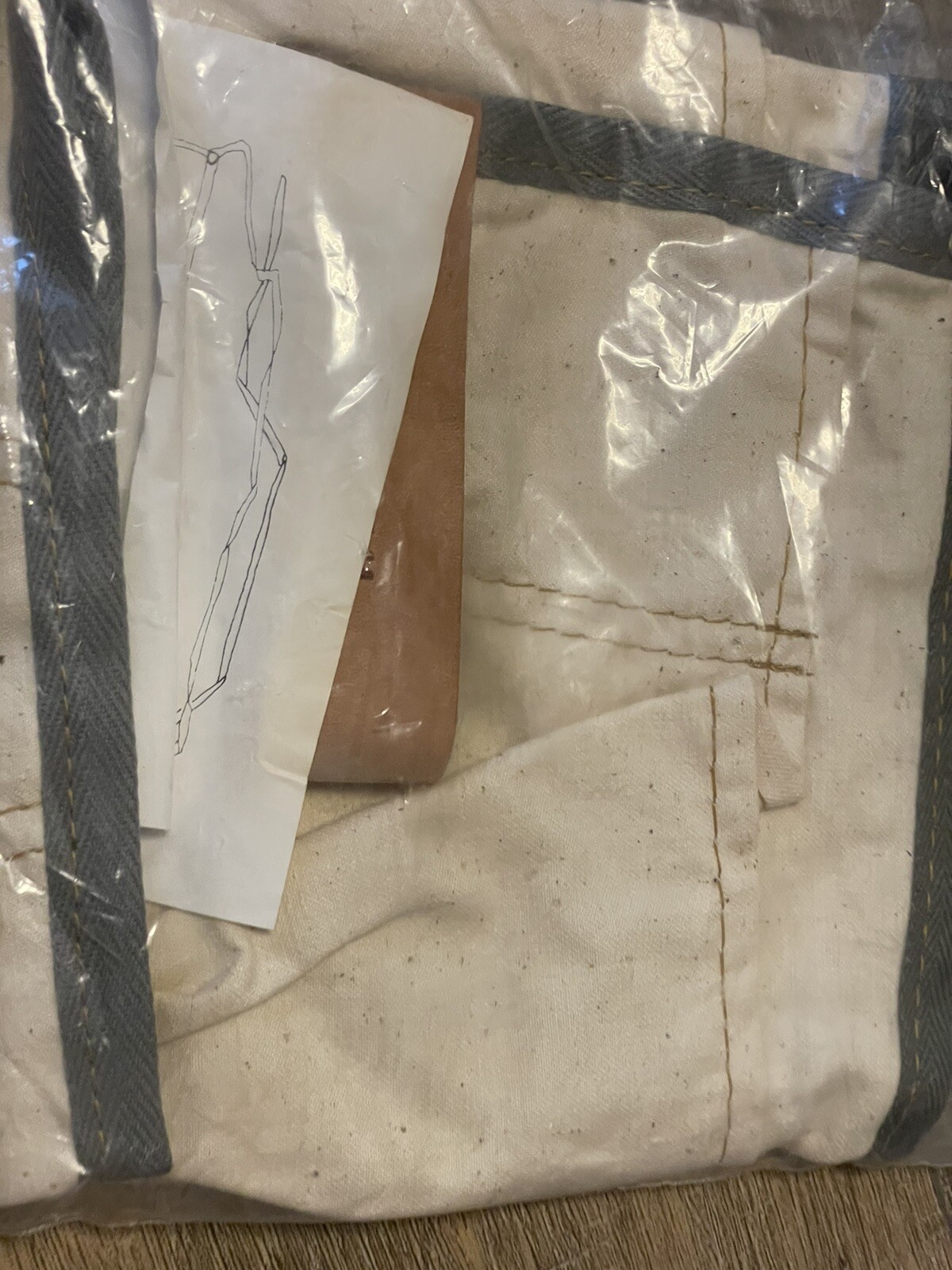 LEATHER NECK Atchison Canvas Cotton Nail Bag Tool Holder Shop Apron – New In Pkg