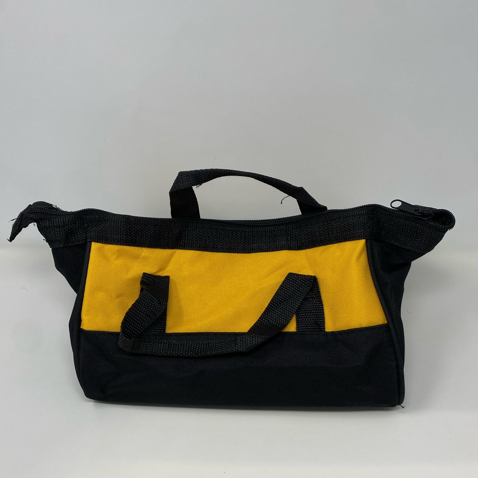 DEWALT 12″ Soft Mini Tool Bag, Black/Yellow