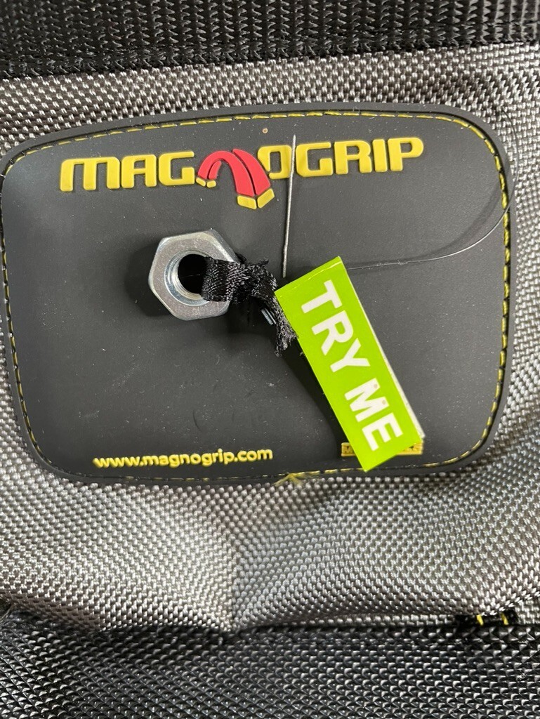 Magno Grip Tool Storage 12 in. 10-Pocket Magnetic Tool Pouch No Belt