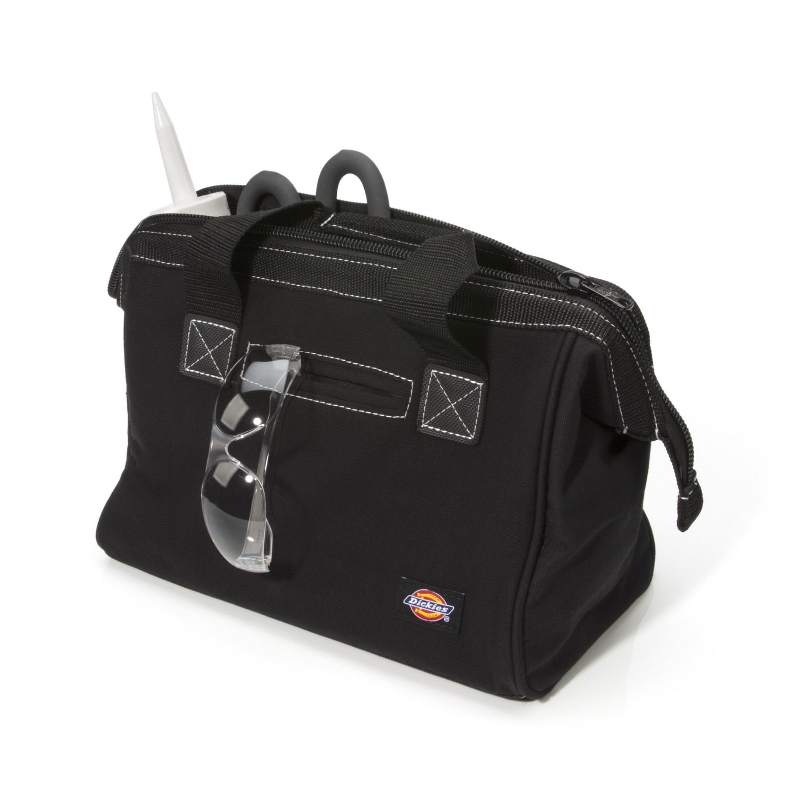 Tool Bag Work Tote Storage 12 inch Black Dickies 57084
