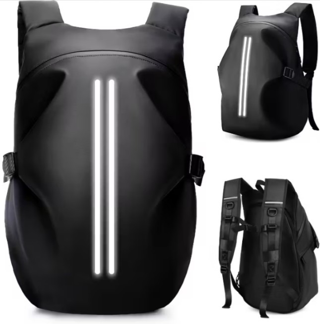 Waterproof Motorcycle Helmet Backpack With Safety Belt (Free Shipping&Handling)