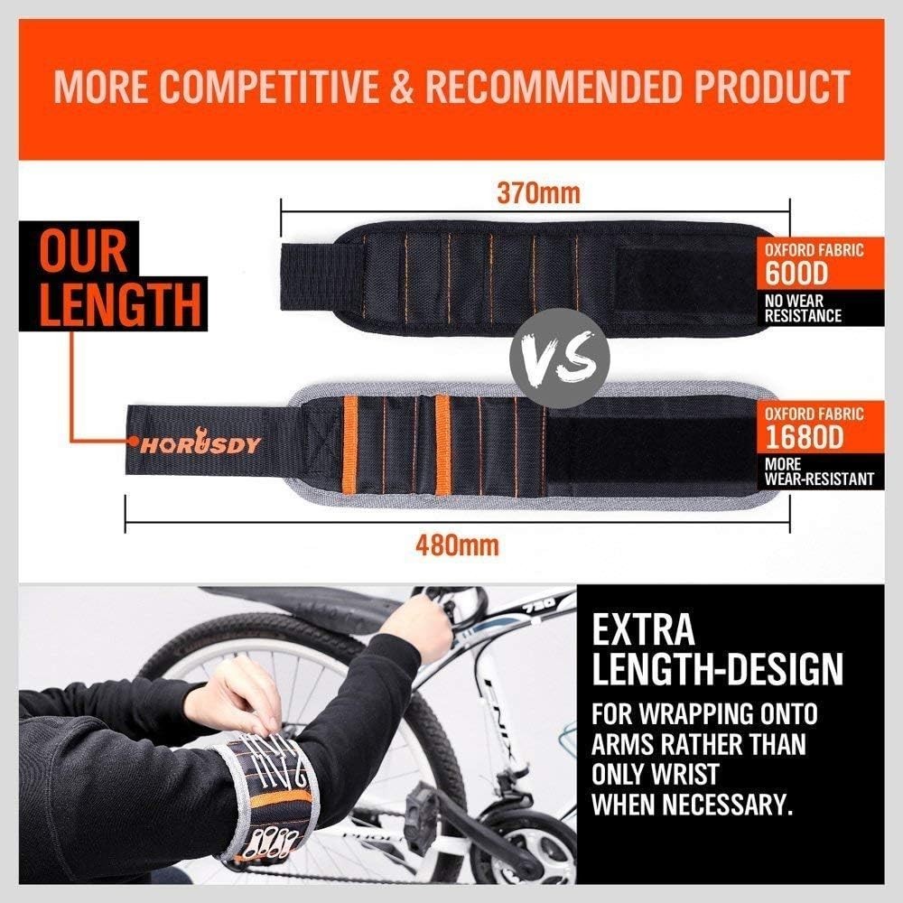 Cool Magnetic Wristband for Easy Tool Access: Ideal Valentine’s Day Gift for Him