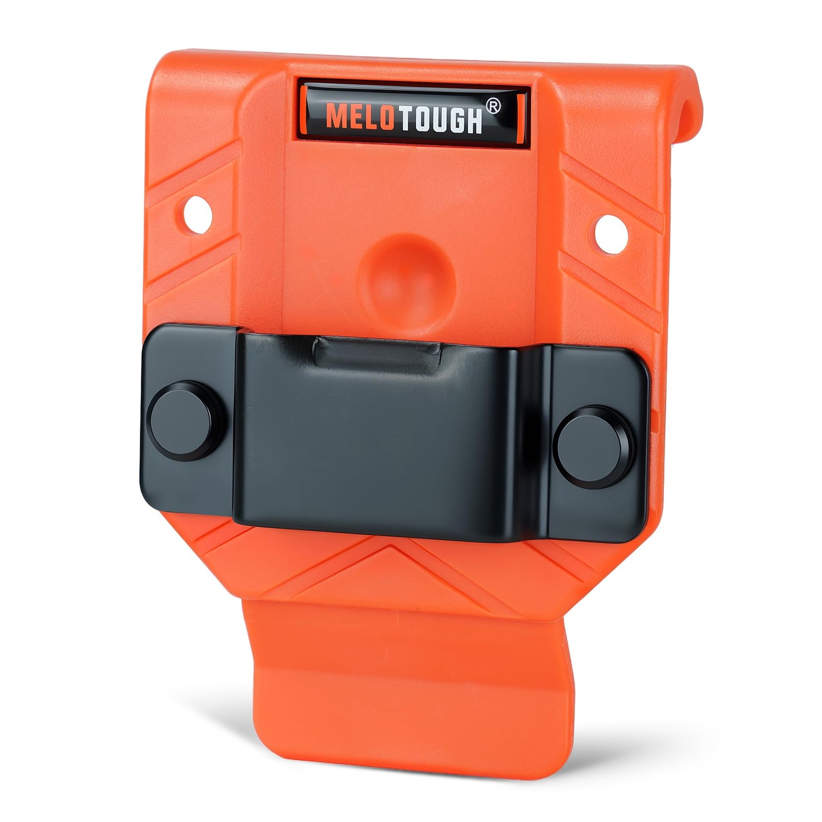 Orange ABS Tape Measure Holder Belt Holster RivetReinforced Fits 2.7″ Clip
