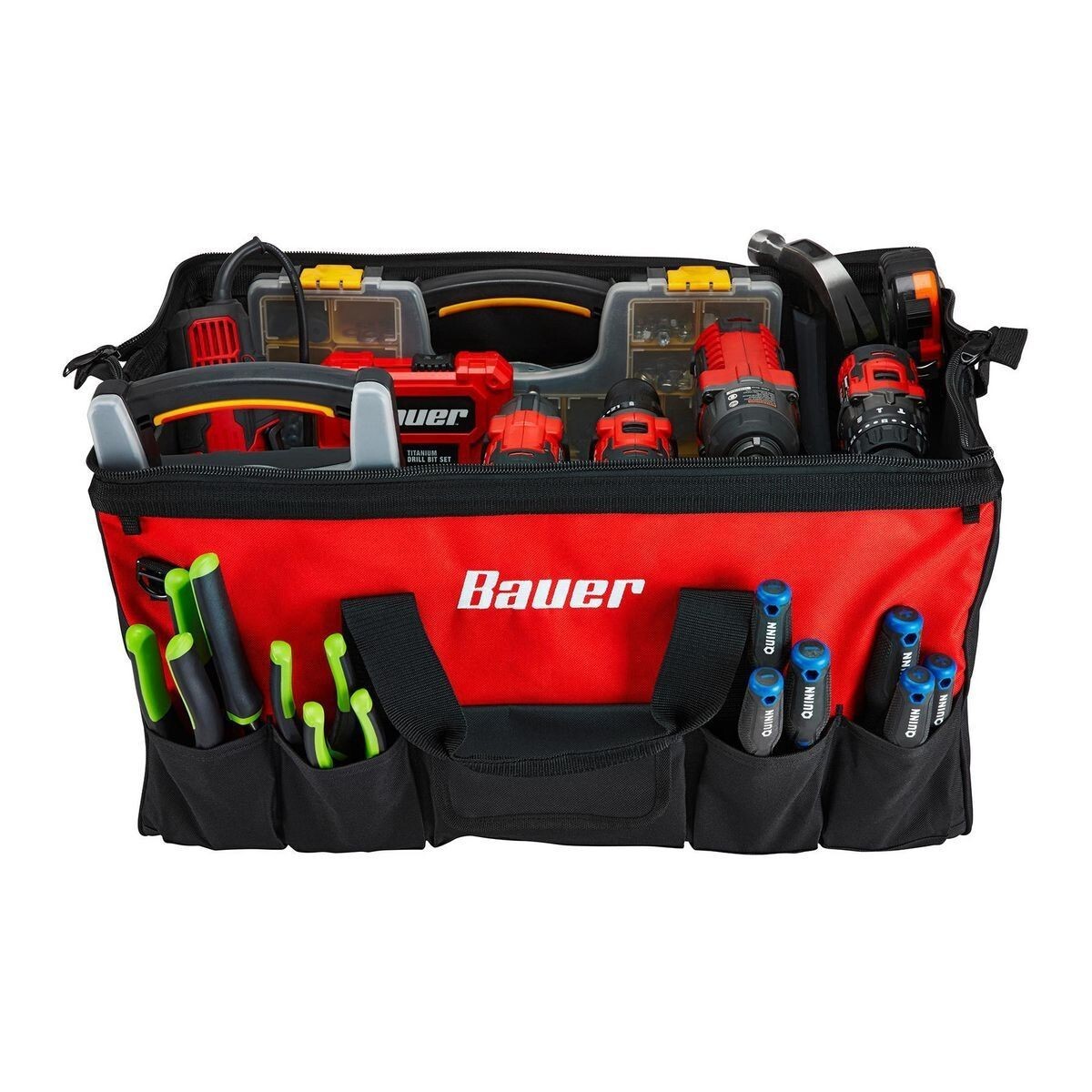 24 in. 16 Pocket Zippered Tool Bag