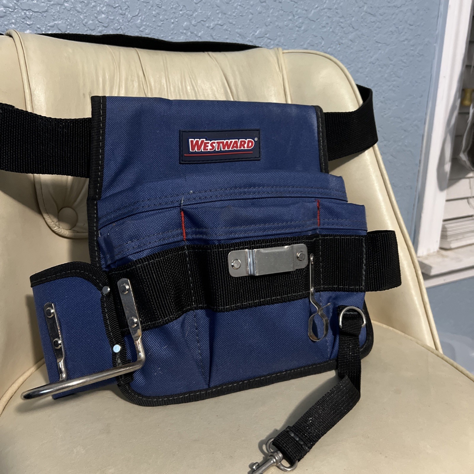 WESTWARD Tool Belt: 49 in Waist Size, Pockets 4, Not Padded