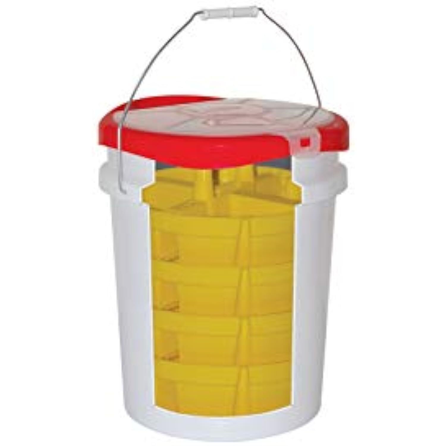 Bucket Boss 5 Gallon Pail Bucket Stacker Small Parts Tools Compartment Organizer