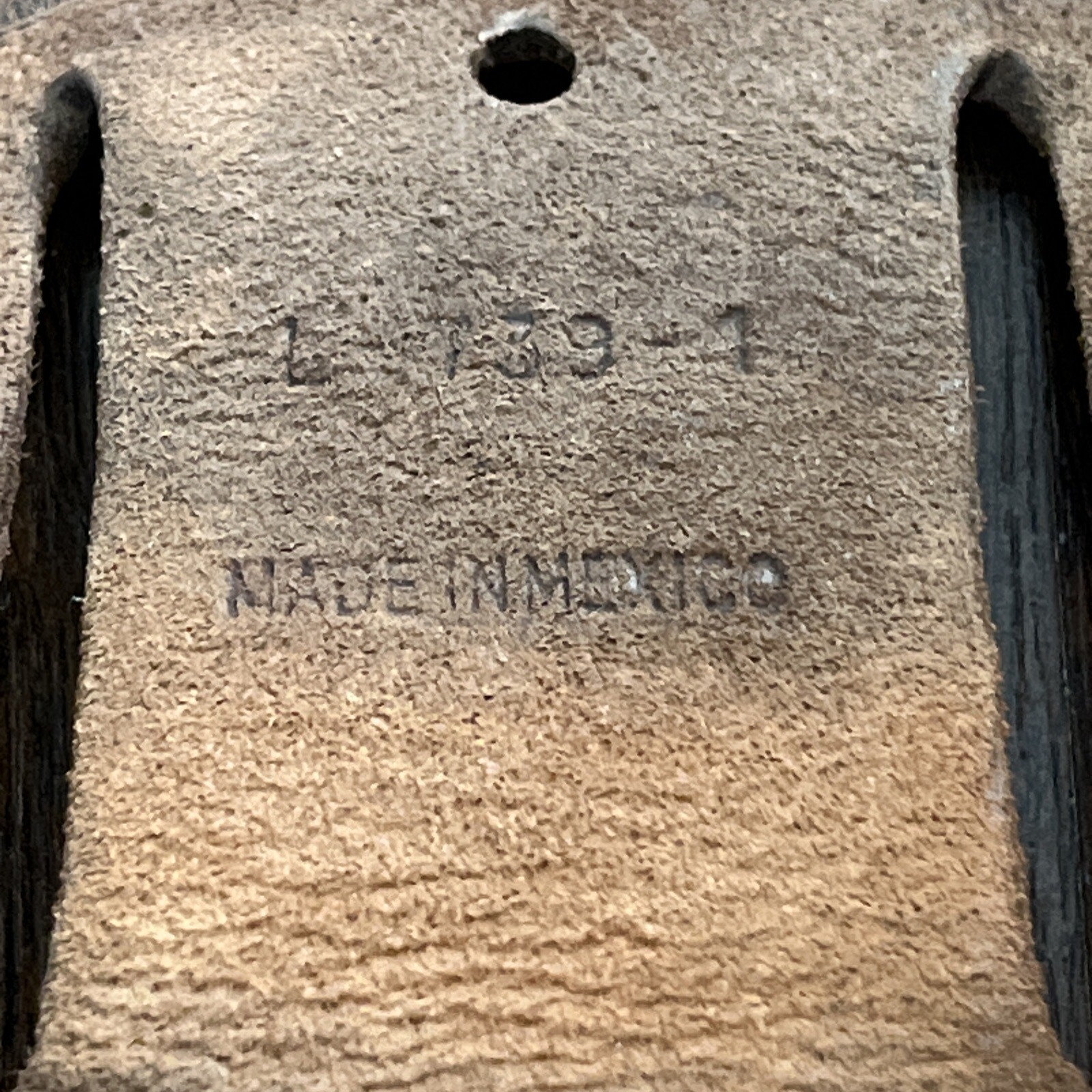AWP Hammer Holder For Belt. Leather L-739-1 Made In Mexico {JJ}