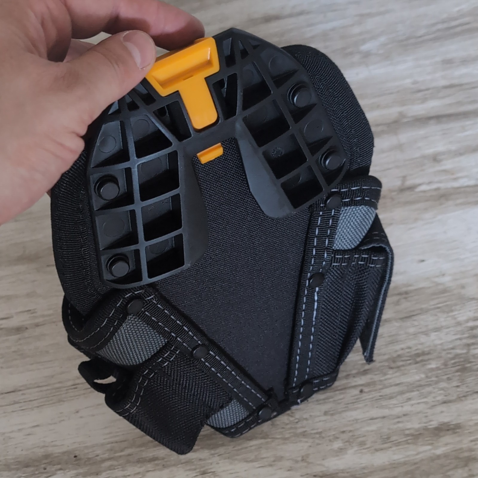 TOUGHBUILT M Tool Tote Size M w/ ClipTech Pouch & 3pc ClipTech Hubs Black/Orange