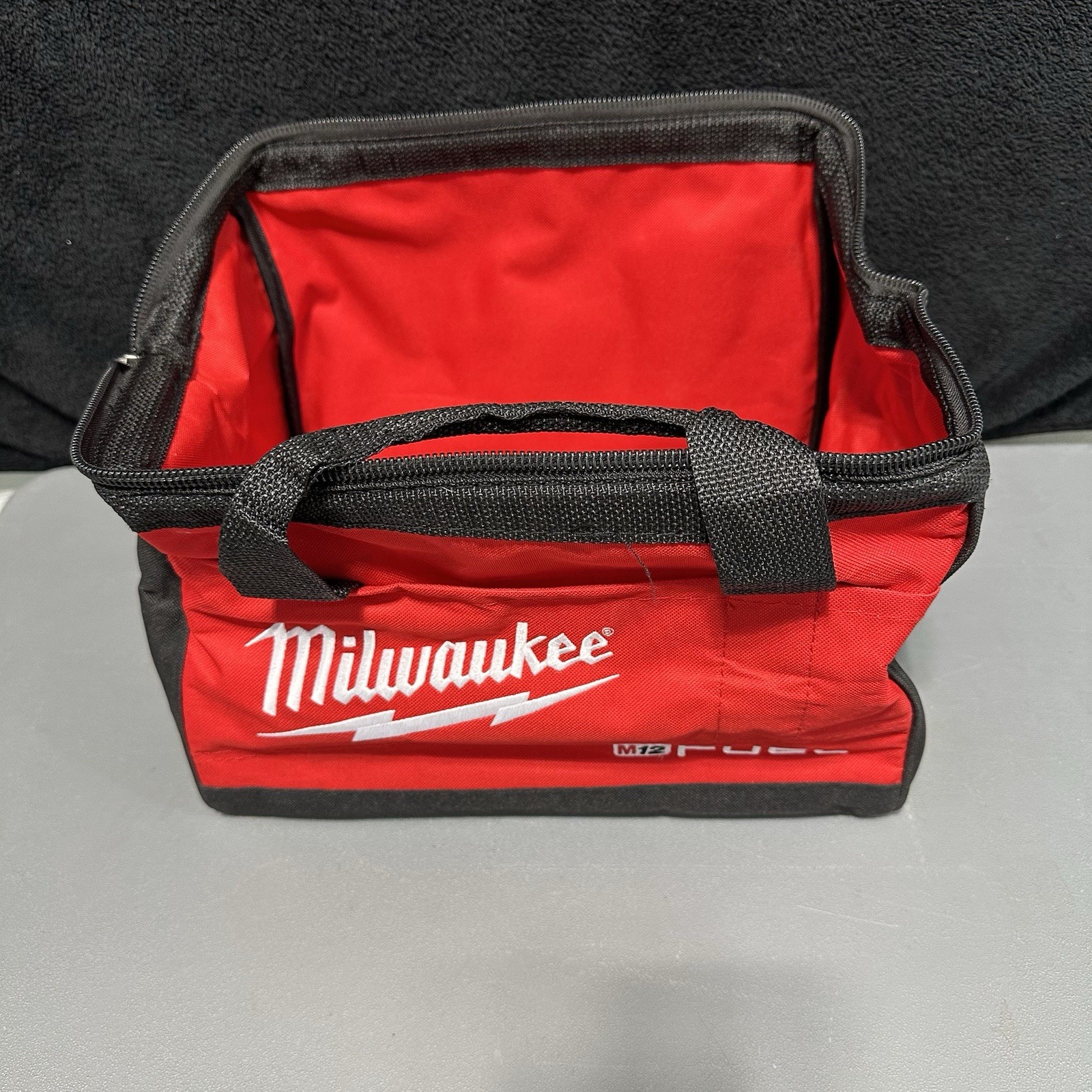 New Milwaukee FUEL M12 12″ Heavy Duty Contractors Tool Bag 12″ x 9″ x 10″
