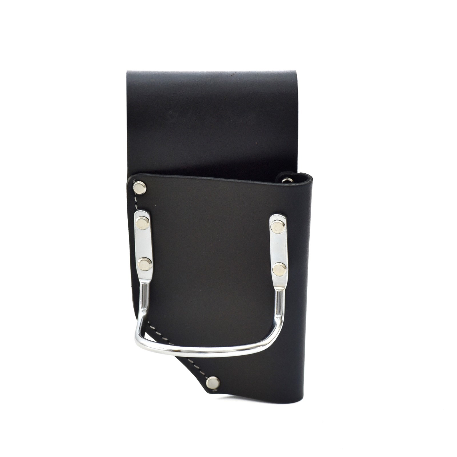 Style n Craft 75450 – Pliers & Hammer Holder in Heavy Top Grain Leather in Black