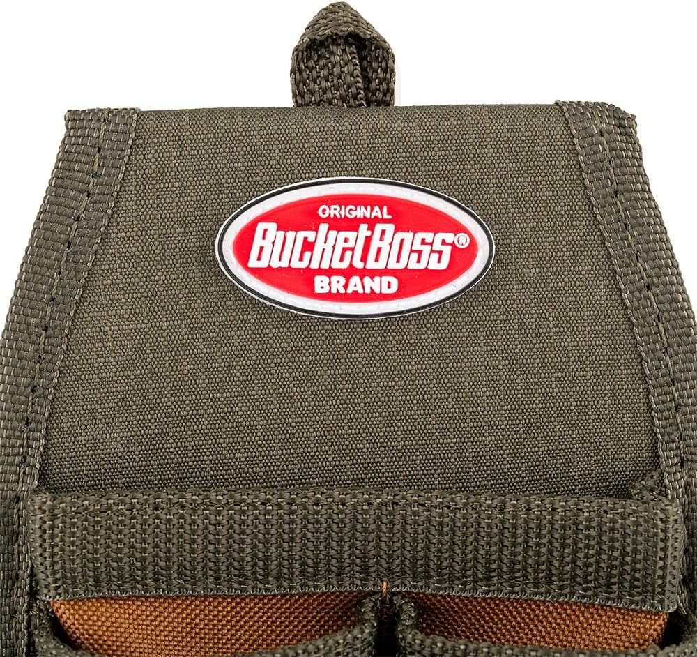 Bucket Boss Four-Barrel Tool Sheath with Flapfit to Fit Instantly over a Belt