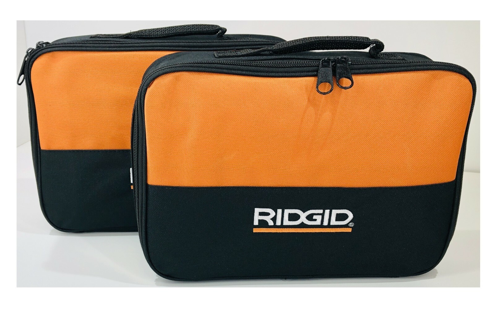 NEW 2 Pack of RIDGID Tool Bags 12x8x3 Flat Bag