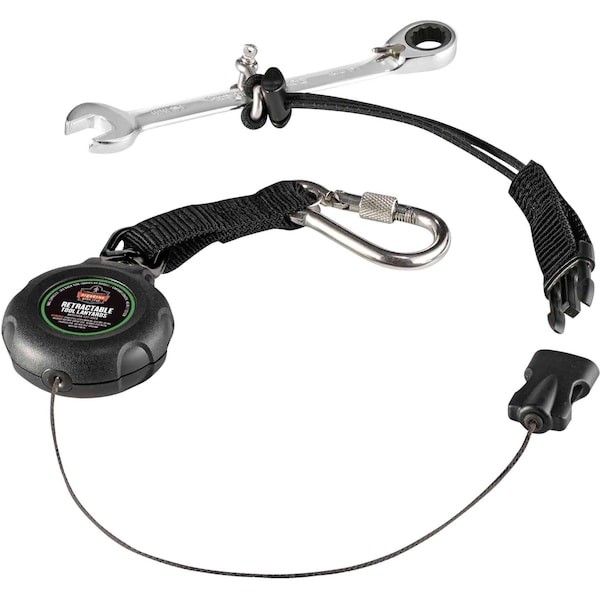 Ergodyne 3001 Retractable Tool Lanyard, 2 Lb