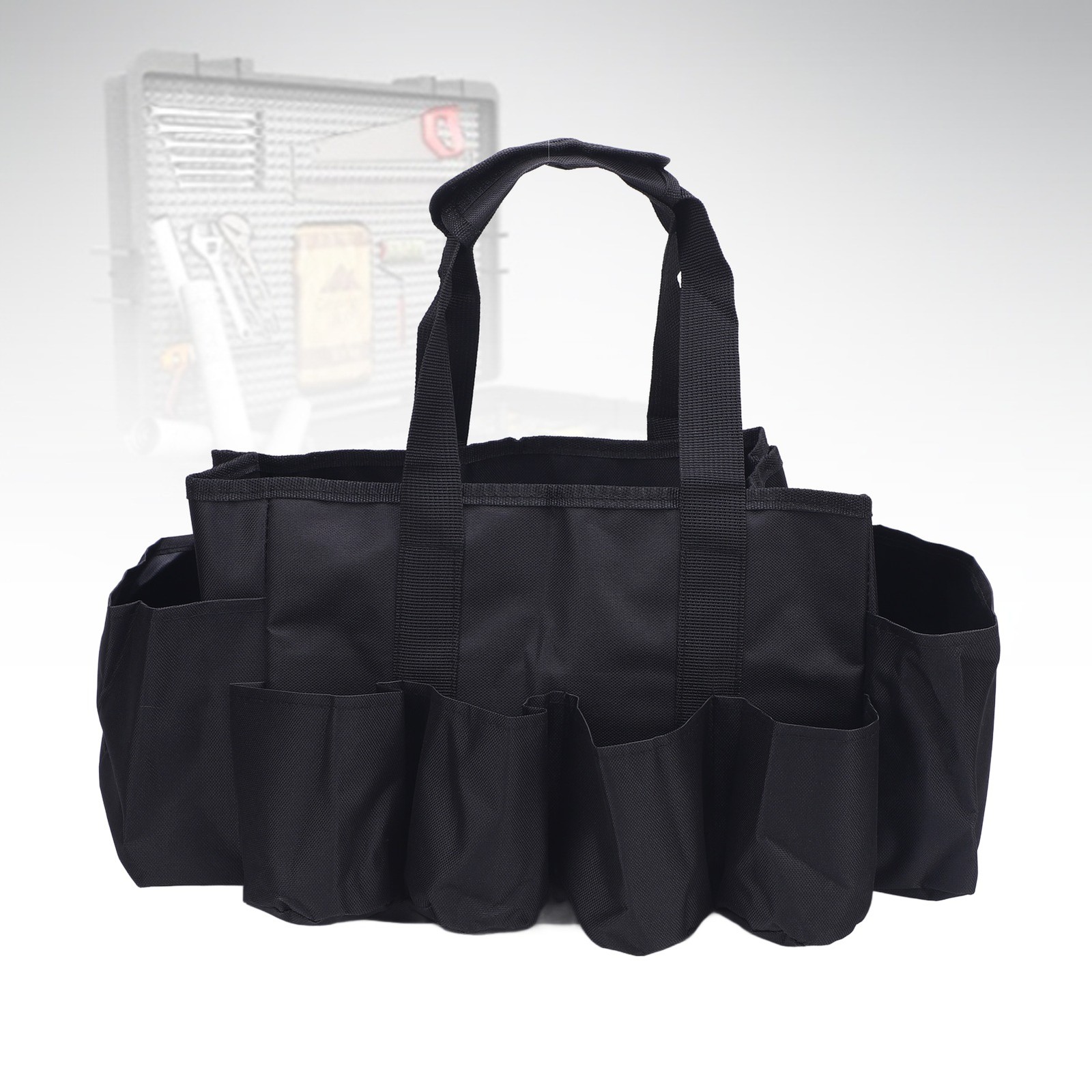 Portable Storage Bag Oxford Cloth Cleaning Tool Organizer For Household