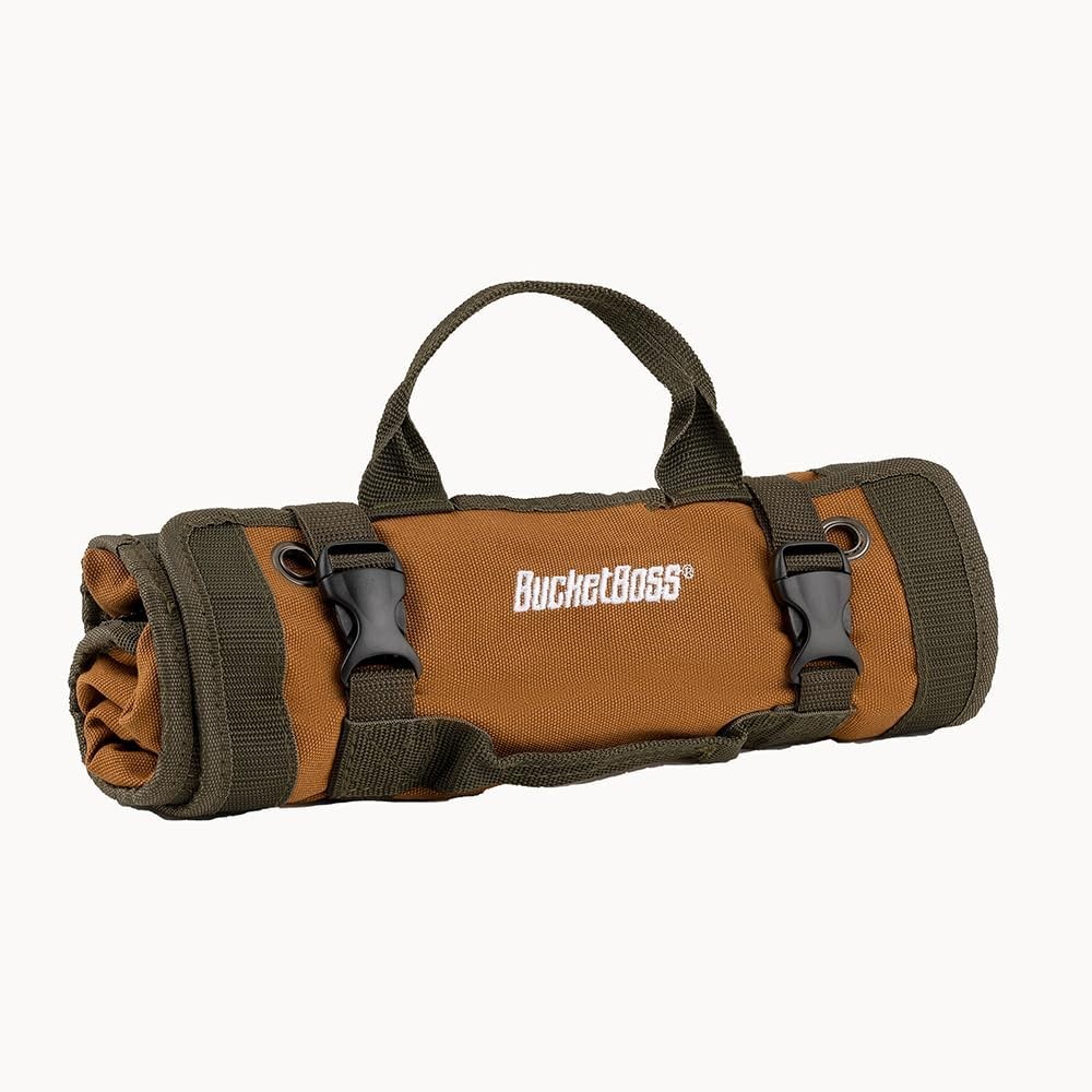 Bucket Boss – Super Roll, Tool Bags – Original Series (74004) One Size, Brown