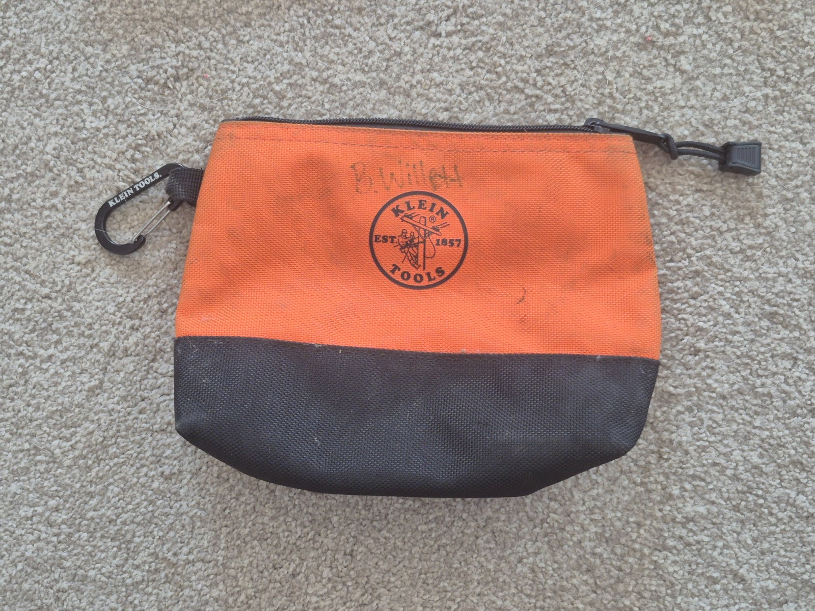KLEIN TOOLS Zipper Bag, Canvas Tool Pouch, 3 To Choose From