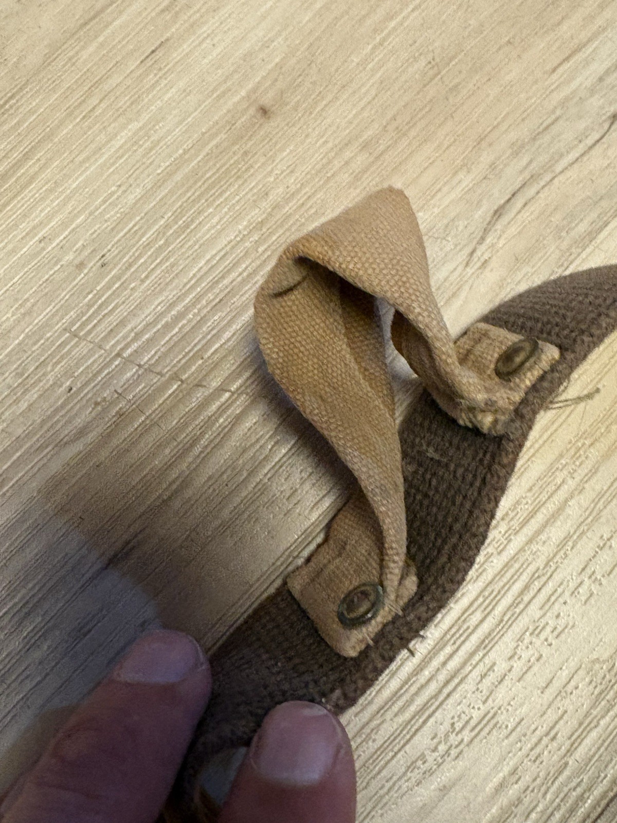 Carhartt Duck Nail Canvas Brown Tool Belt Server Apron Adjustable Distressed