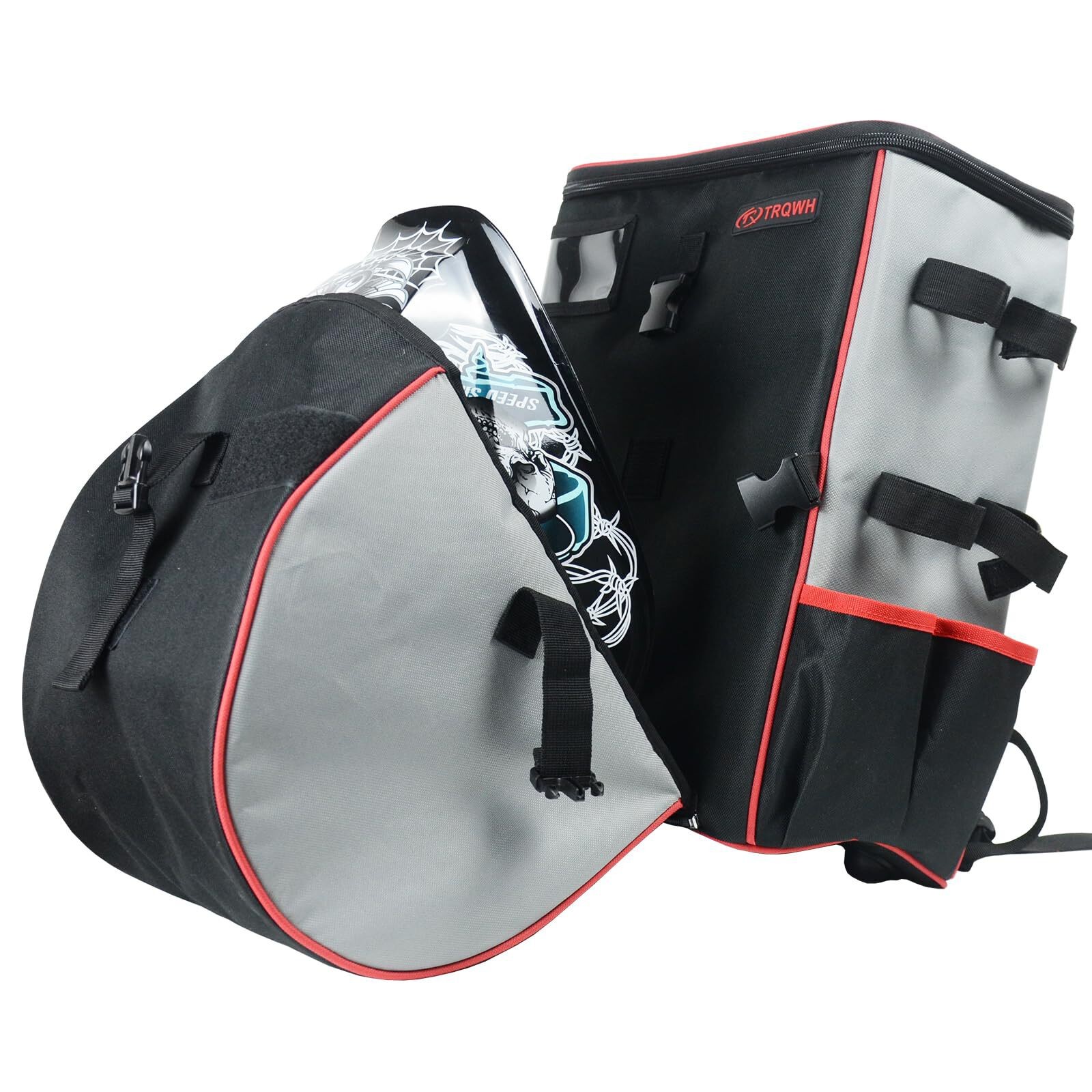 Heavy-Duty Welder’s Backpack with Reinforced Bottom & Detachable Helmet Catch