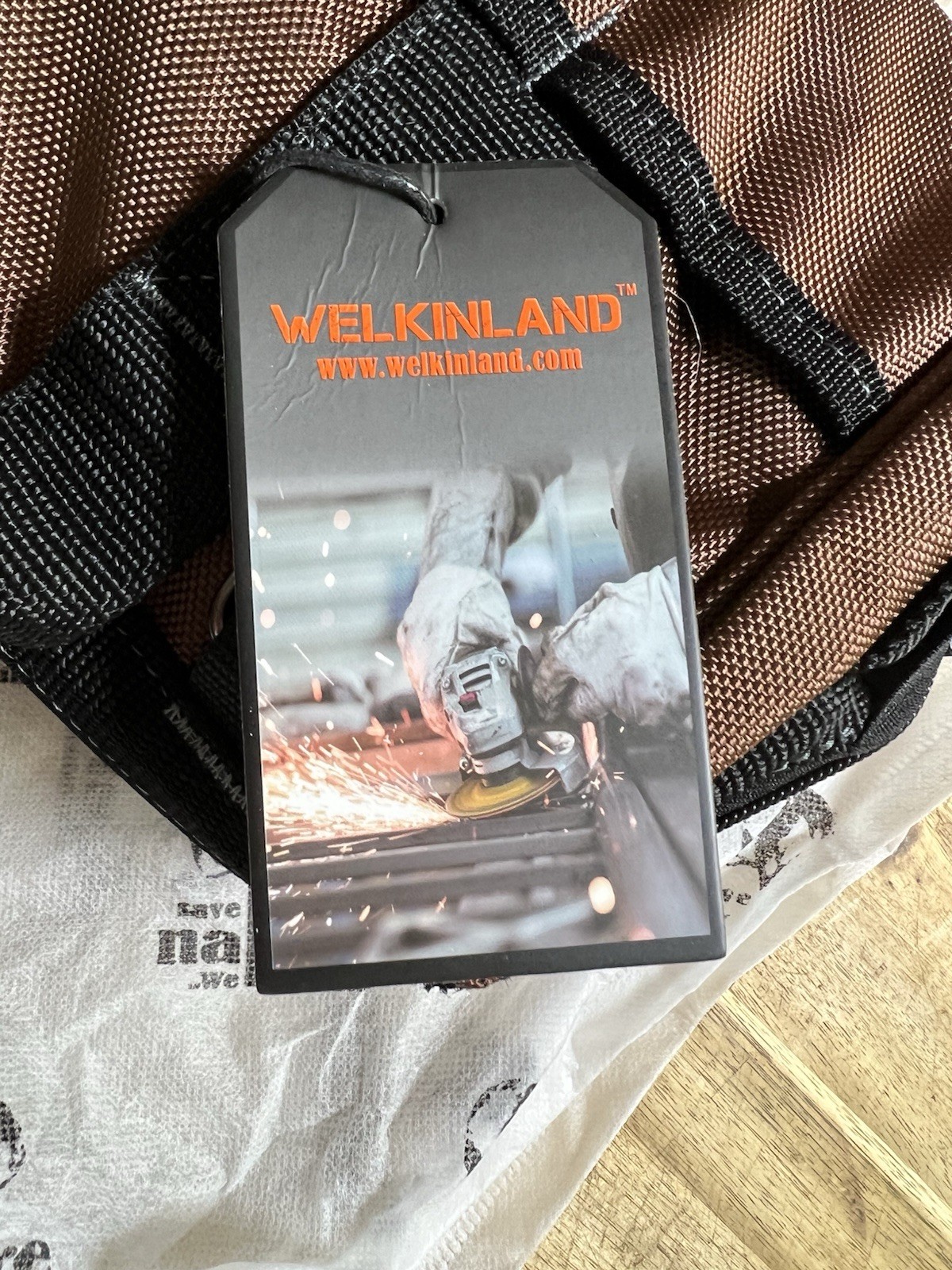Welkinland 17 Pockets Electricians Tool Bag