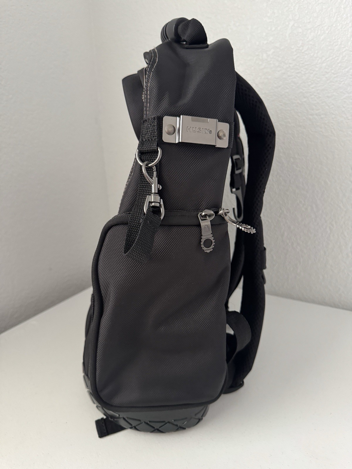 Husky 16 in. Pro Tool Backpack 36 Pocket Heavy Duty Work Backpack New