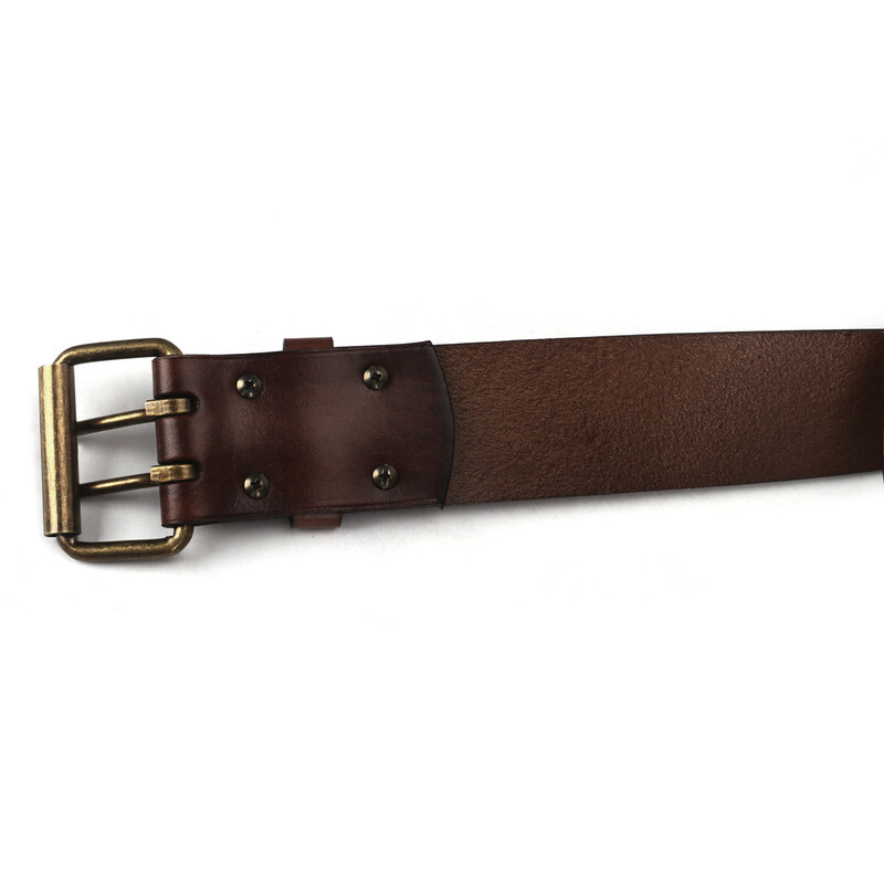 TOURBON Leather Tool Carry Workshop Belt 2in Wide Holster Hold Rig Belt