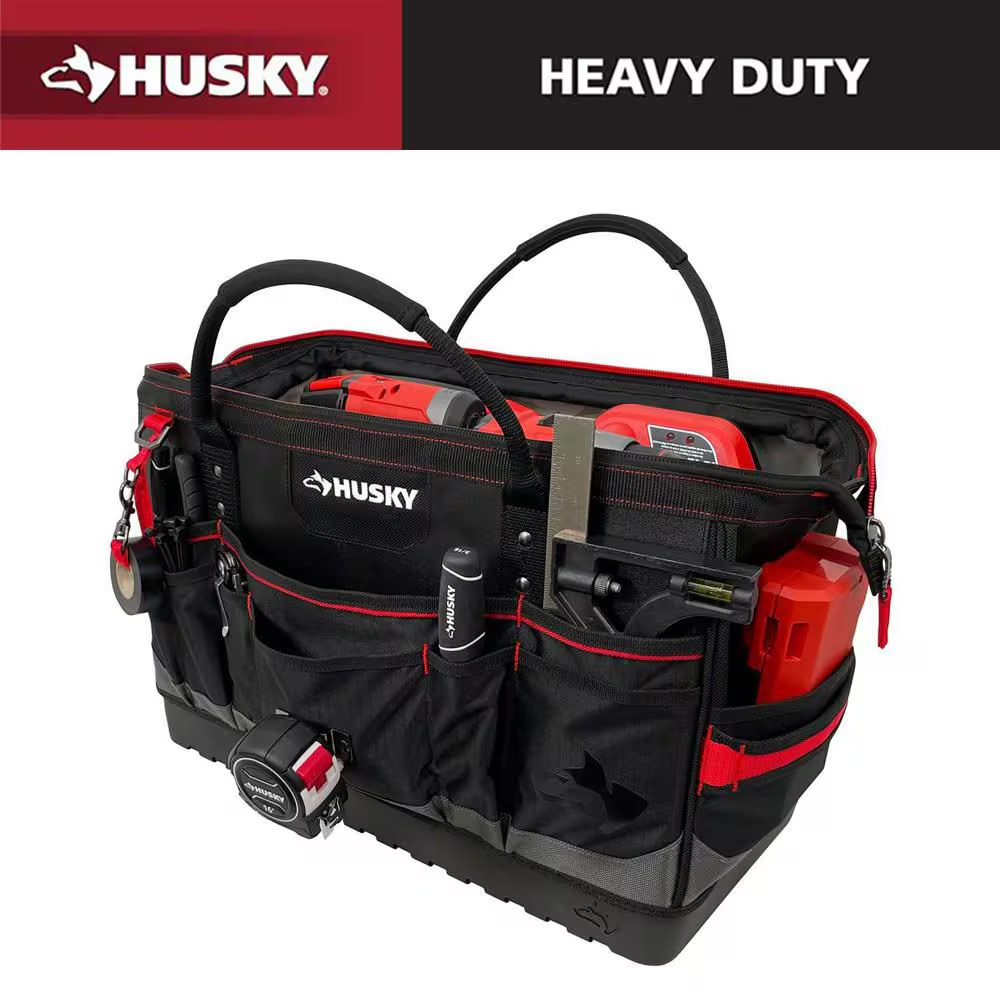 Husky Heavy-Duty 20 In. PRO Tool Bag