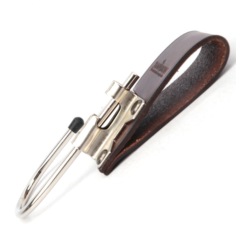 TOURBON Leather Tool Holster J Style Hook Power Drill Holder fit 3″ Width Belt