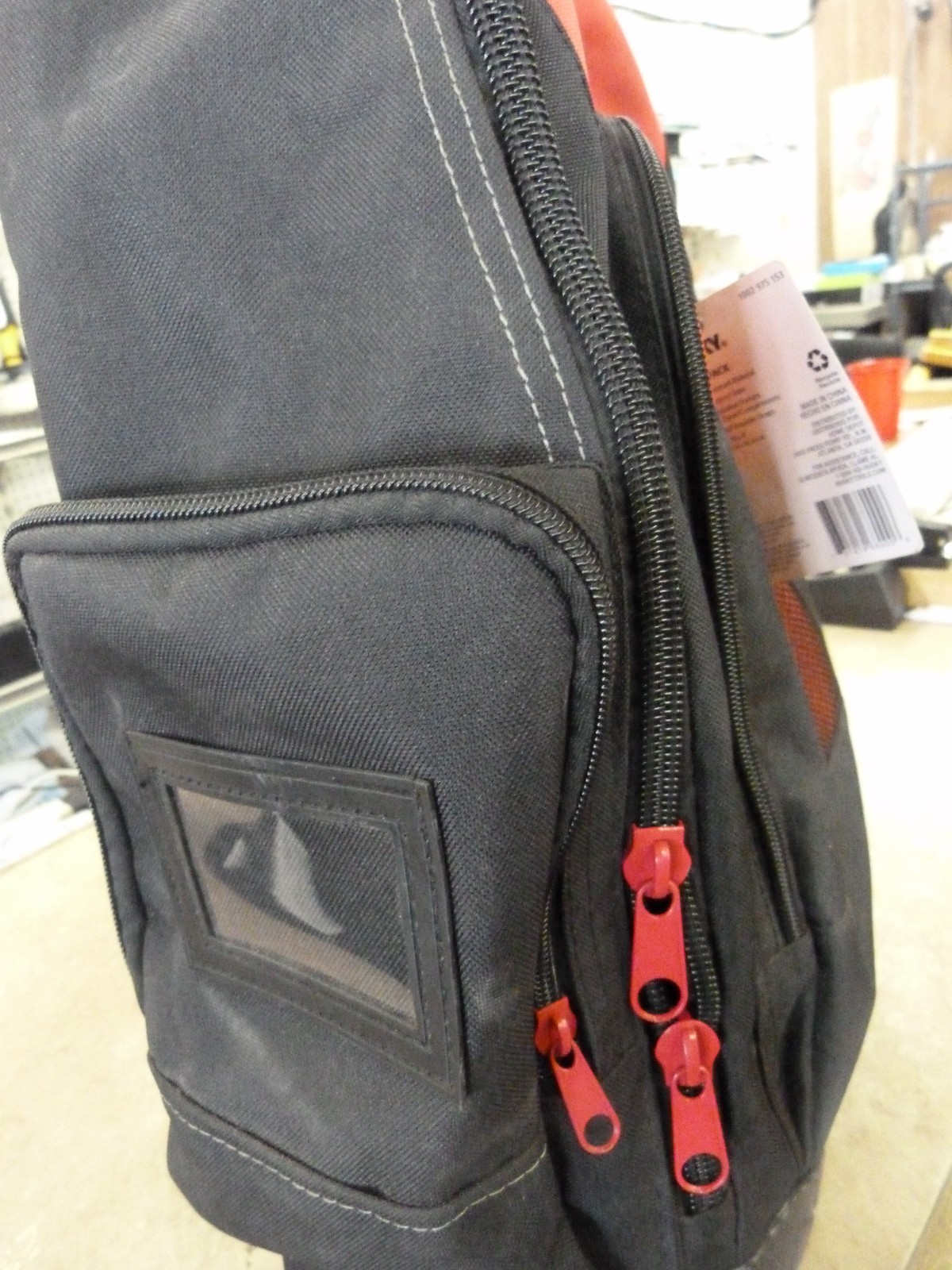 Husky Pro Tool Backpack Heavy Duty Rubber Bottom Storage Bag (H-68003-03)